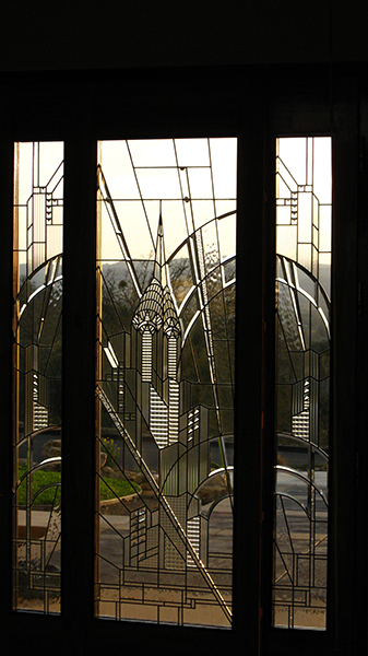 beveled glass