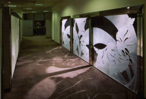 etched glass